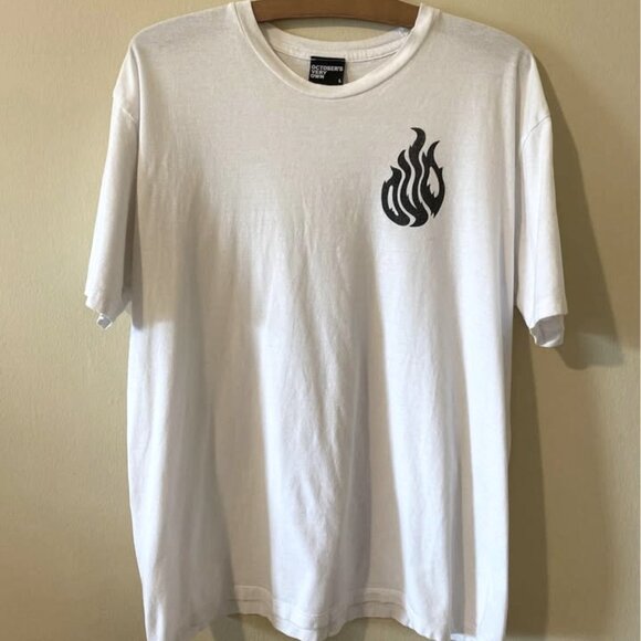 Early 2010s OVO Flame Logo T-Shirt - Picture 1 of 2